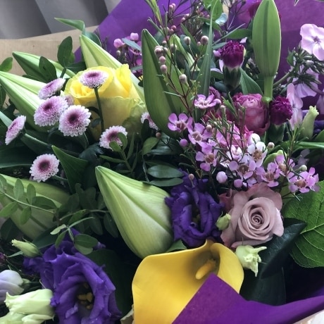 Purple Splash Bouquet