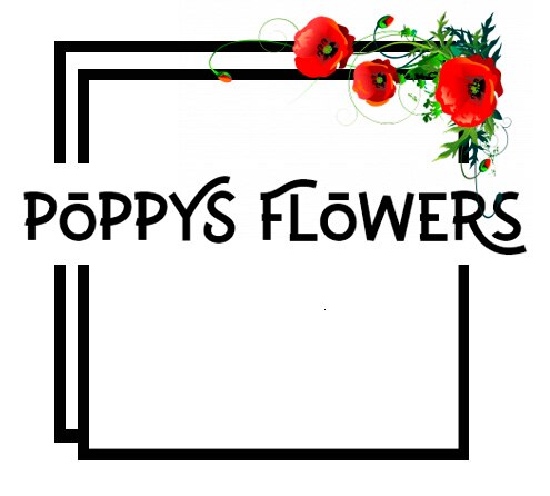 Poppy's Flowers Logo