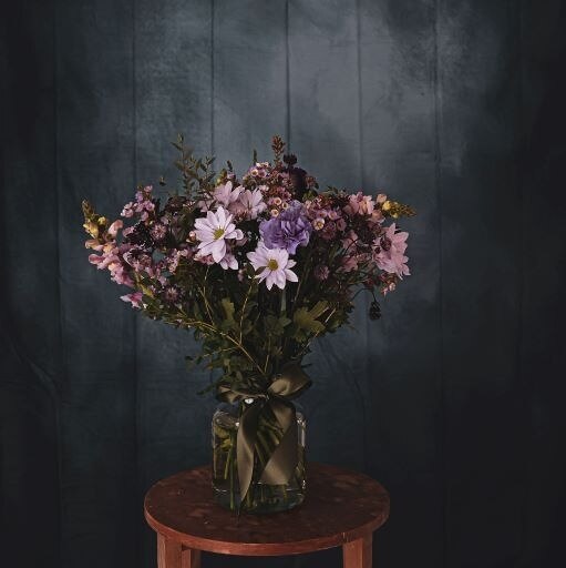 Valentine's Vase Arrangement Flower Arrangement
