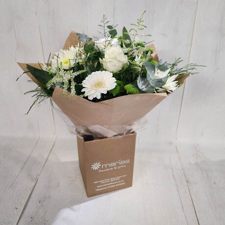 Neutrals Florist Choice Gift Box Flower Arrangement