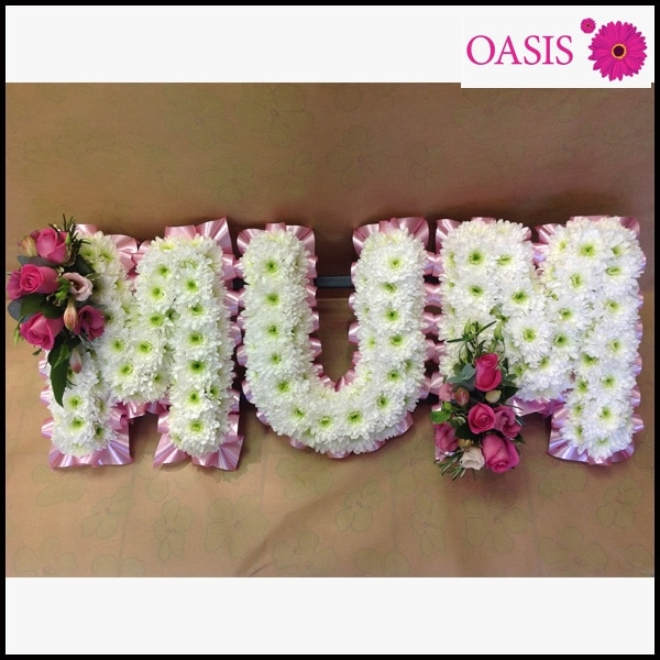 MUM Tribute Flower Arrangement