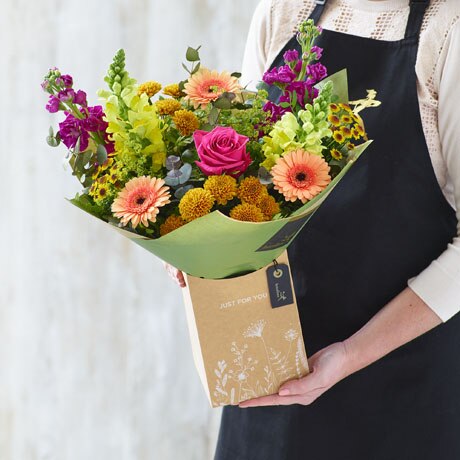 Large Gift Box Flower Arrangement