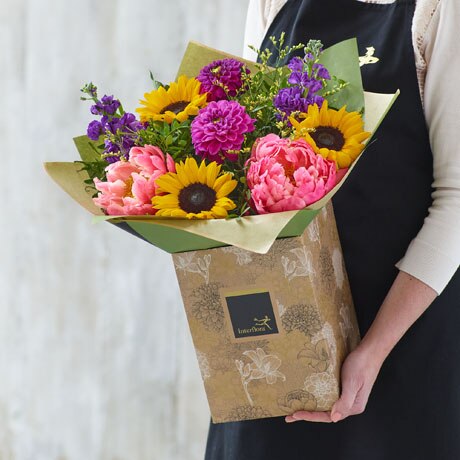 Summer hand-tied bouquet with the finest flowers Flower Arrangement