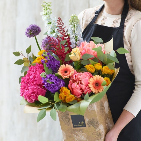 Summer hand-tied bouquet with the finest flowers Flower Arrangement