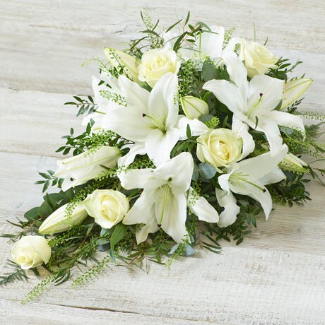 Rose and Lily Spray Flower Arrangement