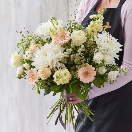Florist Choice Hand-tied Sympathy Flower Arrangement