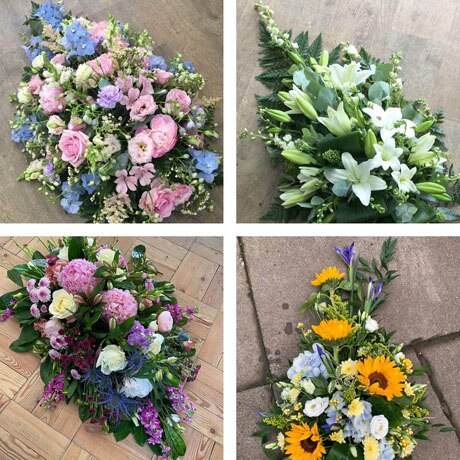 Funeral spray made with the finest flowers Flower Arrangement
