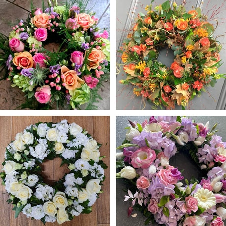 Funeral wreath made with the finest flowers Flower Arrangement