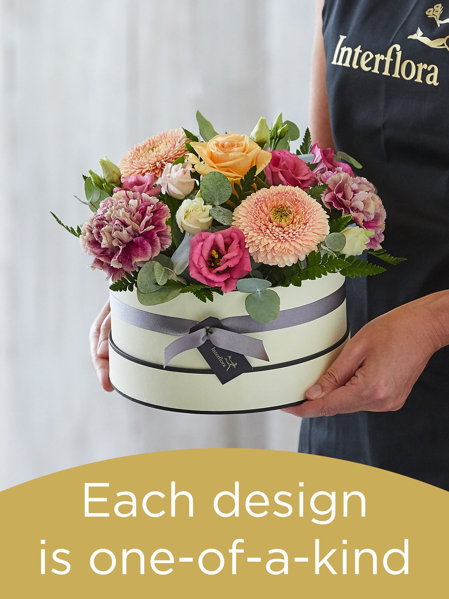 Florist's Choice Floral Hatbox Flower Arrangement