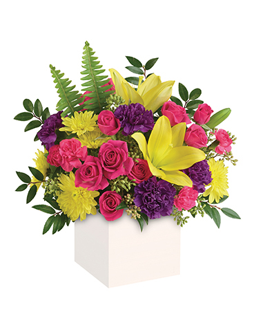 Vivid Delights Flower Arrangement