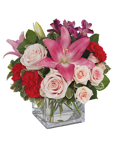 Elegant Mum Flower Arrangement