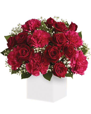 Heart of Christmas Flower Arrangement