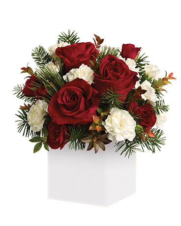 Hugs at Christmas Flower Arrangement