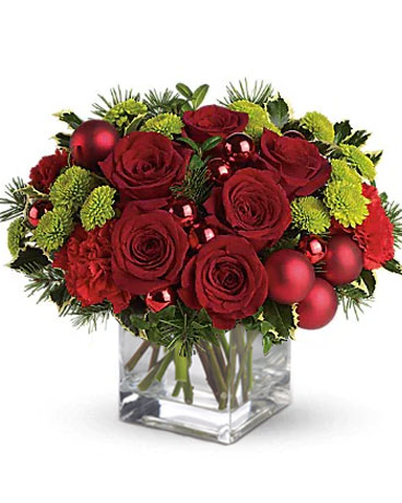 Merry & Bright  Flower Arrangement