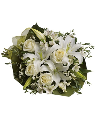 Simply White Flower Arrangement