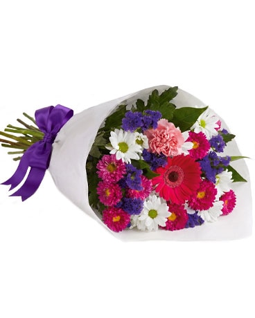 Fuchsia Glow Flower Arrangement