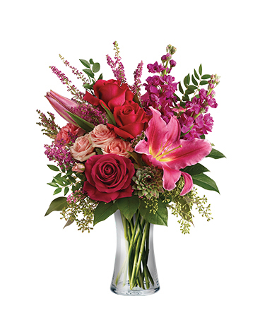 Forever Fuchsia Flower Arrangement