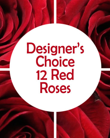 Designers Choice 12 red rose bouquet Flower Arrangement fast delivery