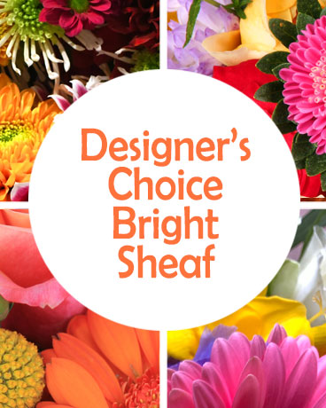 DC Bright Sympathy sheaf Flower Arrangement