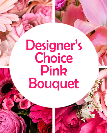 DC Pink Bouquet Flower Arrangement