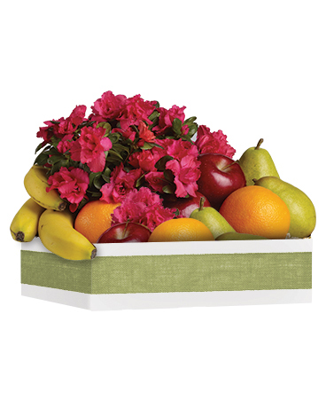Fruit & Blooms Flower Arrangement