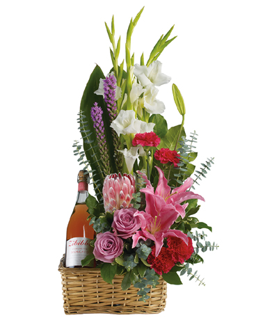 Blushing Celebration Flower Arrangement