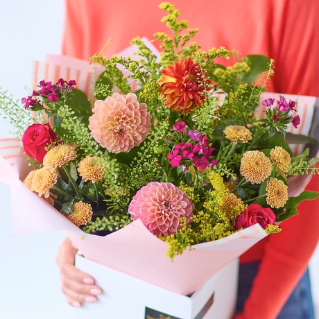Dahlia Mix Bouquet Flower Arrangement