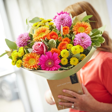 Autumn Radiance Gift Box Flower Arrangement