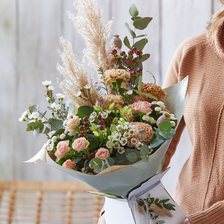 Trending Luxury Autumn Bouquet size,  inches height and  inches wide.