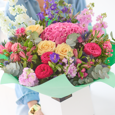 Opulent Bright Bouquet Flower Arrangement