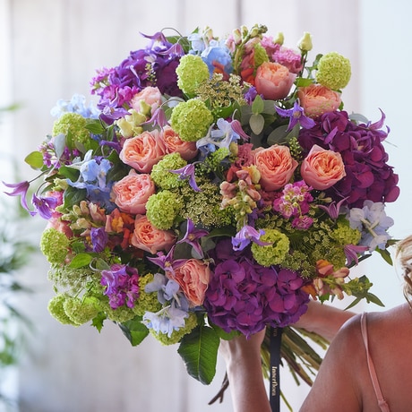 Pure Luxury Bright Bouquet Flower Arrangement