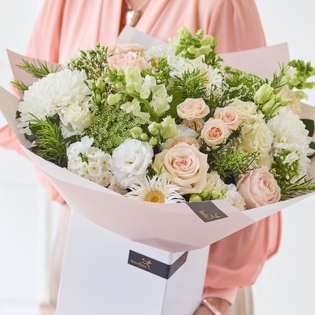 Magnificent Neutral Bouquet Flower Arrangement