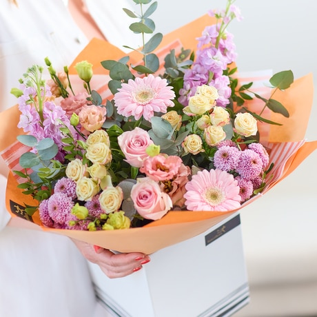 Extra Luxurious Pastel Bouquet Flower Arrangement