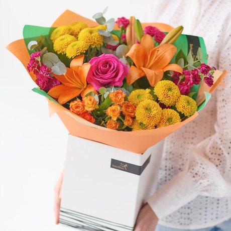 Bright Thank You Bouquet Flower Arrangement