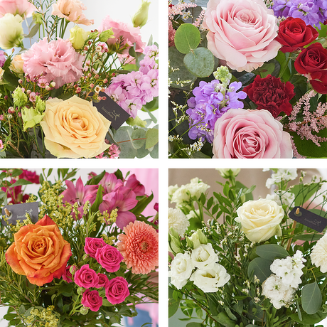Luxury Surprise Design Bouquet in a Vase size,  inches height and  inches wide.