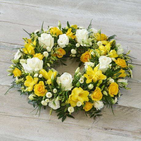 Scented Wreath Flower Arrangement