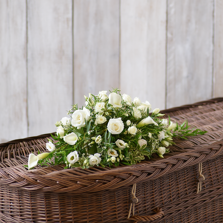 Petite Casket Spray Flower Arrangement