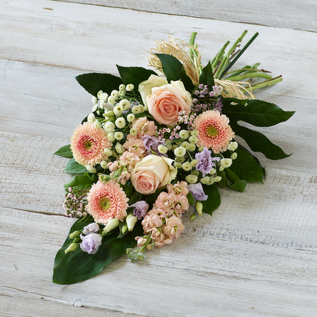 Pretty Pastel Sheaf Flower Arrangement