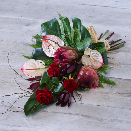Tropical Sheaf Flower Arrangement