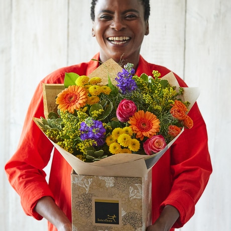 Bright Handcrafted Get Well Soon Bouquet Flower Arrangement