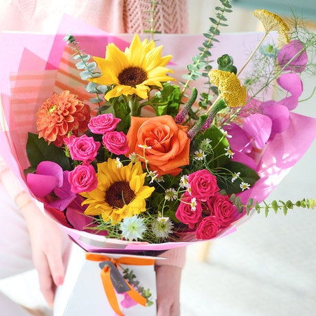 Gorgeous Trending Summer Bouquet Flower Arrangement