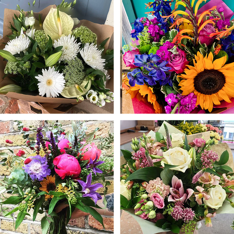 Sympathy hand-tied made with the finest flowers Flower Arrangement