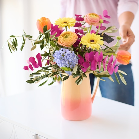 Mother’s Day Joyful Jug Flower Arrangement