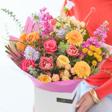 Glorious Brights Mother's Day Bouquet Flower Arrangement