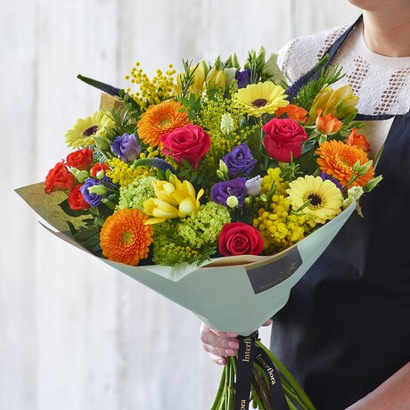 Mother's Day Hand-tied - Brights Flower Arrangement