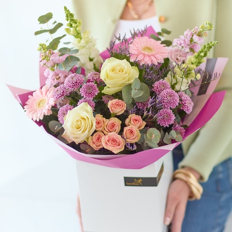 Dreamy Pastels Mother's Day Bouquet Flower Arrangement