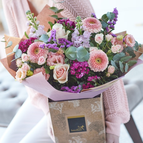Luxury Mother's Day Pastel Bouquet Flower Arrangement