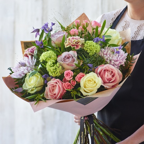 Mother's Day Hand-tied - Pastels Flower Arrangement