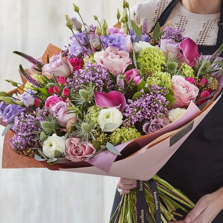 Mother's Day Hand-tied - Pastels Flower Arrangement
