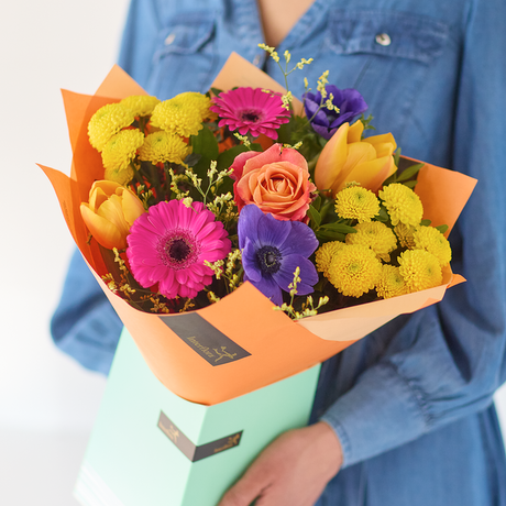 Spring Festival Gift Box Flower Arrangement